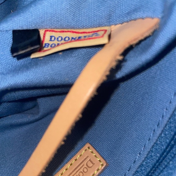 Dooney & Bourke - RARE It Girl Monogram Backpack in Purple! - Picture 8 of 9